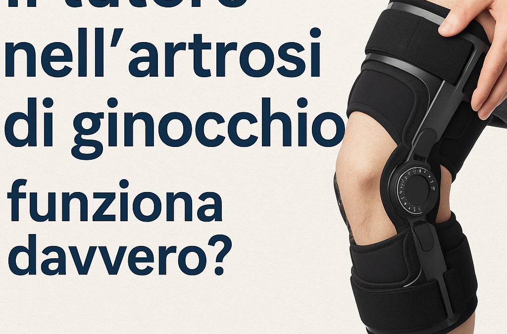 Il tutore nell’artrosi di ginocchio: funziona davvero?